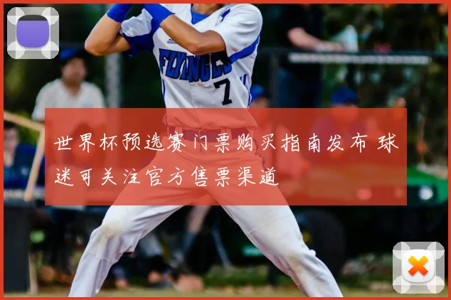世界杯预选赛门票购买指南发布 球迷可关注官方售票渠道