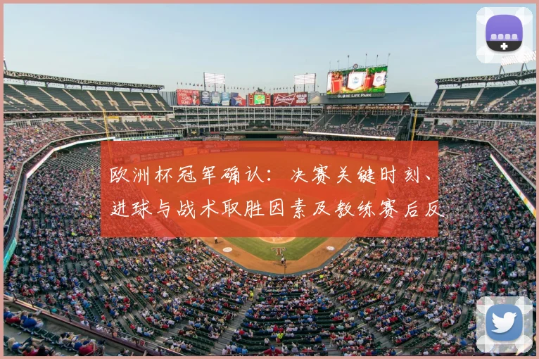 欧洲杯冠军确认：决赛关键时刻、进球与战术取胜因素及教练赛后反应深度解读
